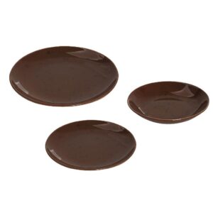 σετ πιατα 18 τμχ καφε 6x265 6x19 6x21ek 2